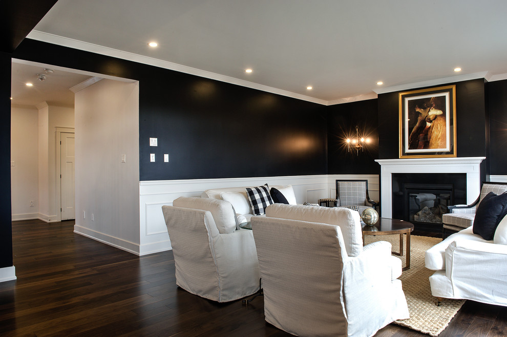 Home design - transitional home design idea in Toronto