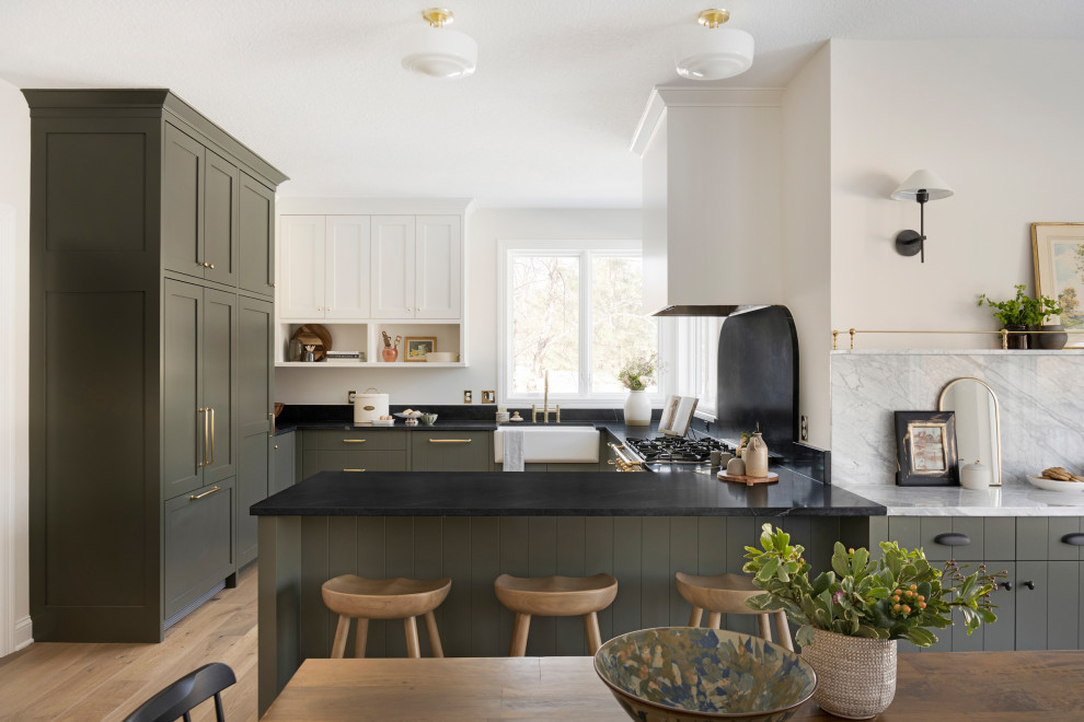 Kitchen - transitional kitchen idea in Minneapolis