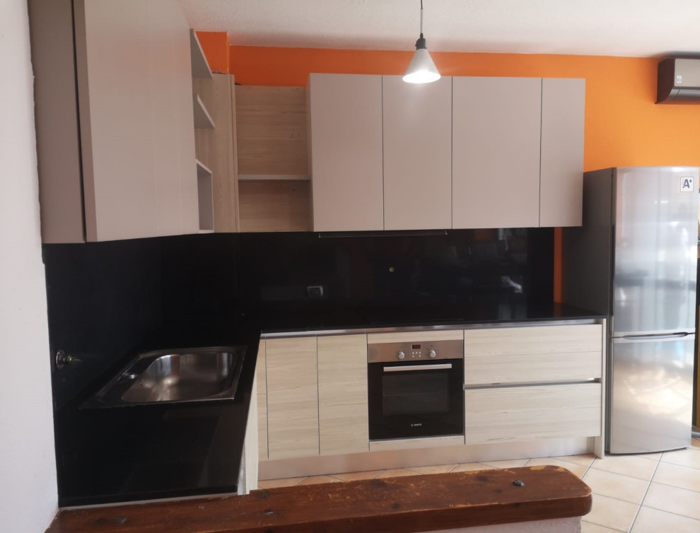 Restyling Cucina angolare per trasloco