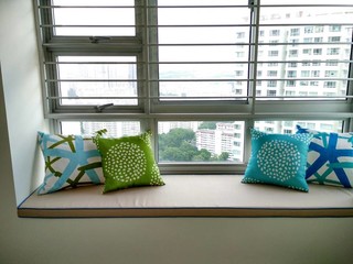 Custom Indoor Bay Window Cushions