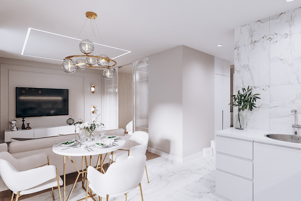 Маленькая квартира для молодой девушки-студентки