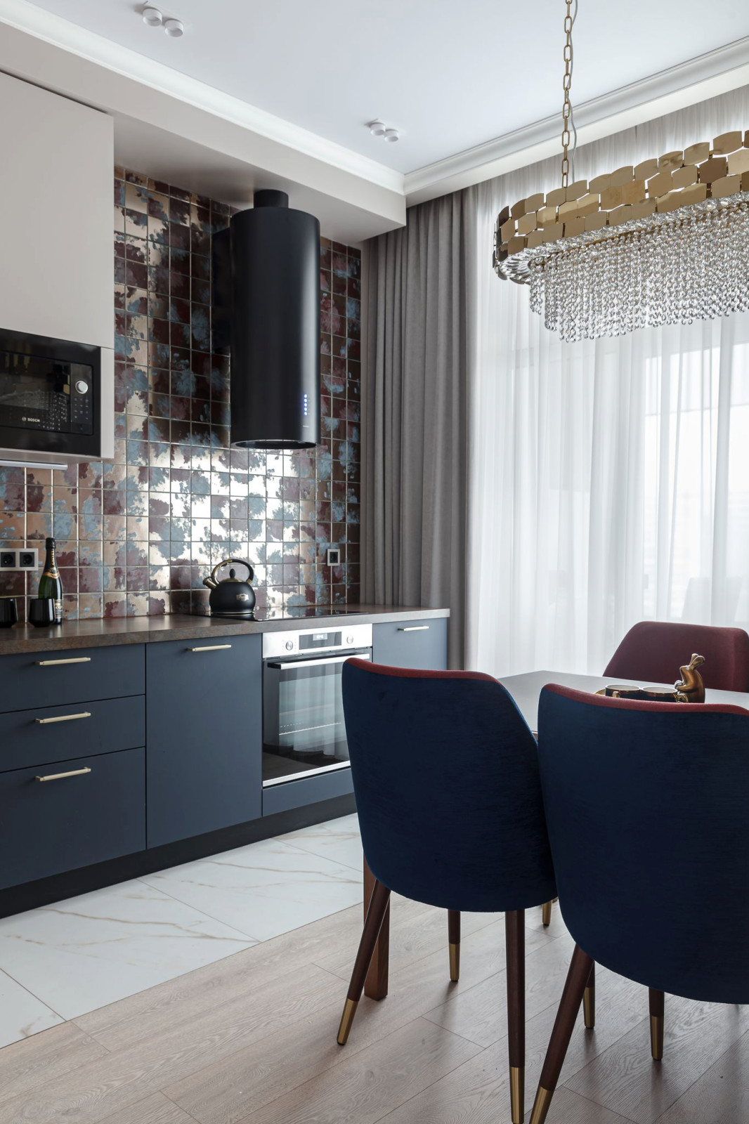 Квартира с золотом