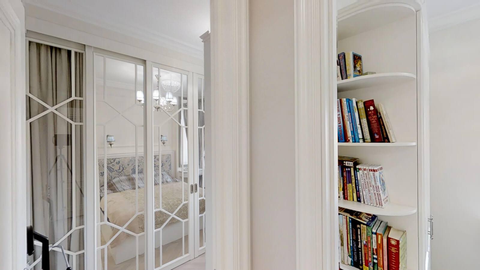 Спальня с кабинетом.