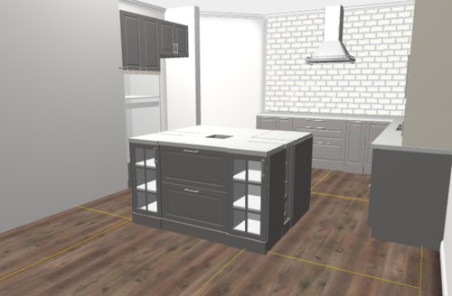Is this Island too big? Kitchen suggestions? Is this Island too big? Kitchen suggestions?