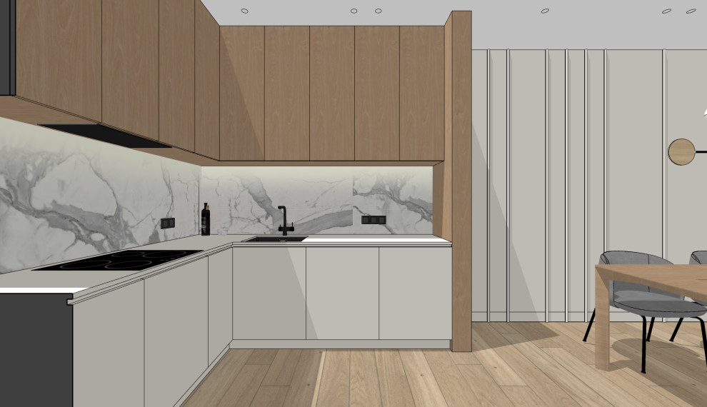 Квартира 91 кв.м. ЖК "Лефортово Парк"