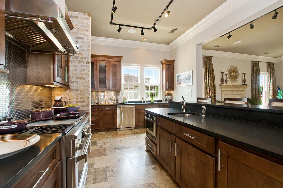 Inspiration for a transitional kitchen in New Orleans.