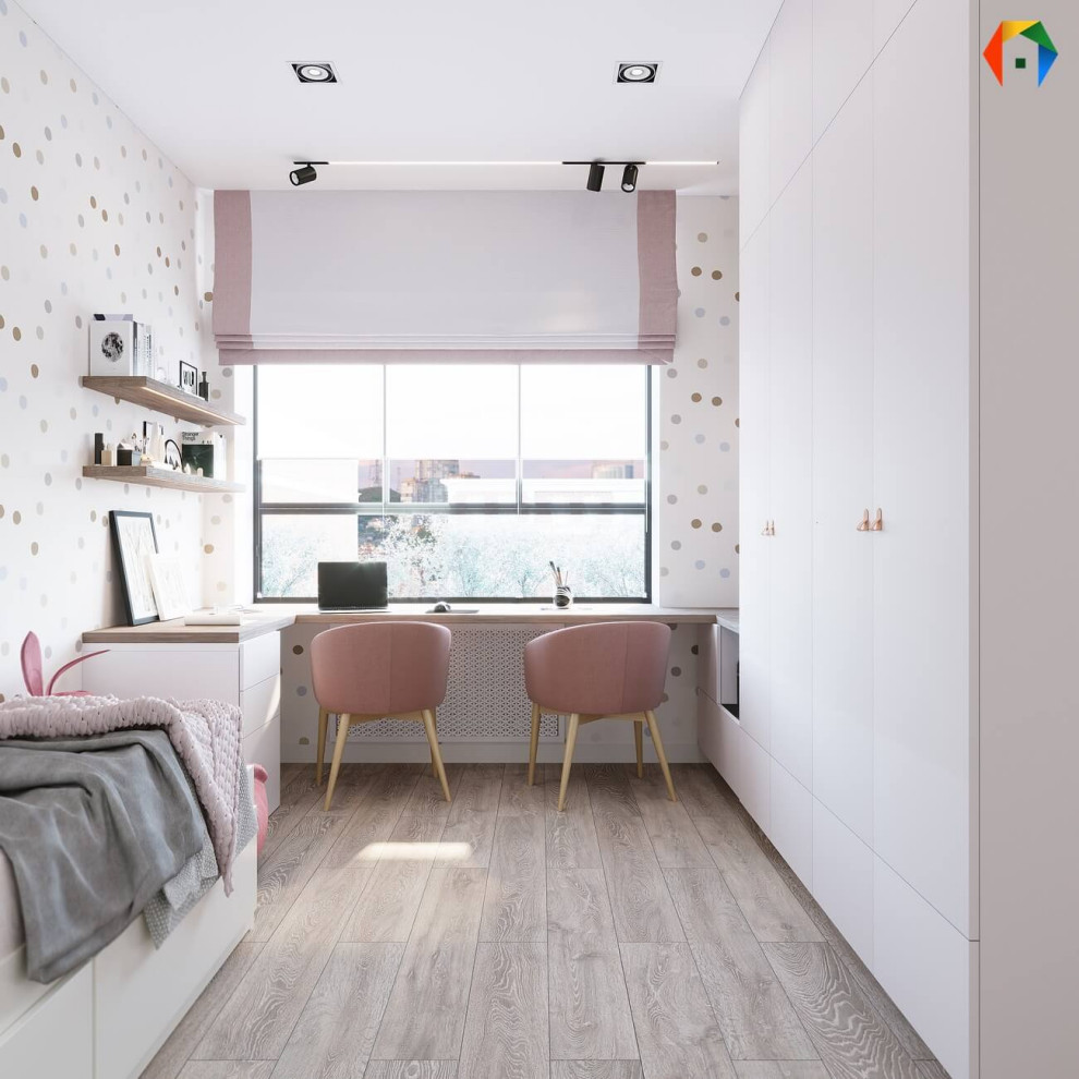 Серебрякова. Дизайн-проект трешки с кухней-гостиной