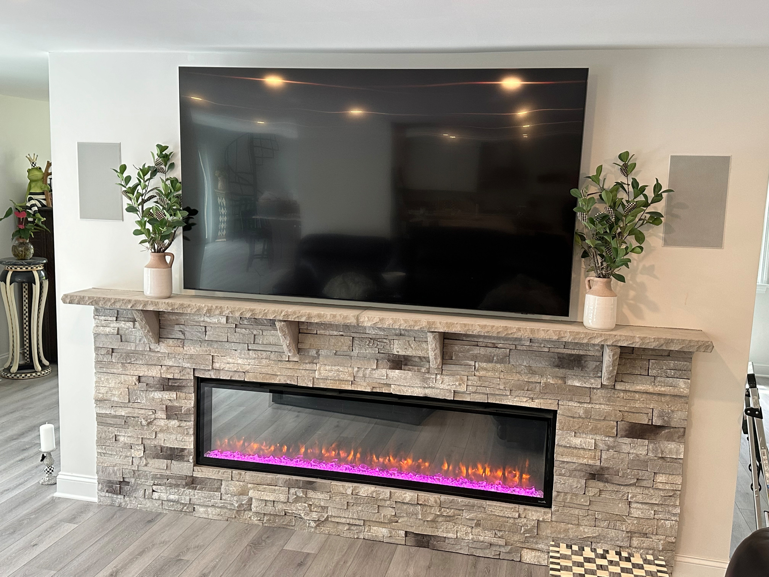 Wall Mounted TV's and Sonos