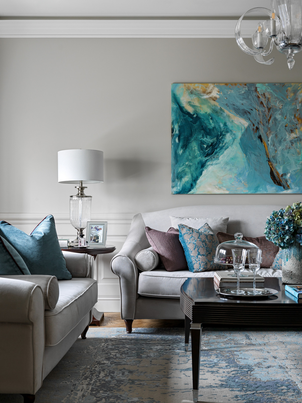 Долгоруковская ул. - Фото. 130 кв.м. Реализованный проект.