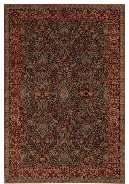 Georgetown Area Rug, Rectangle, Gold-Beige, 9'6"x12'11"