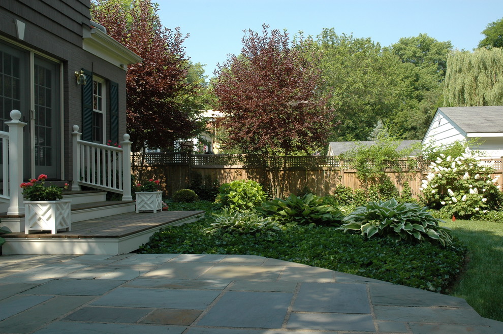 Design ideas for a traditional garden in Cincinnati.