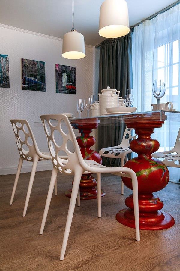 Поп- гостиная и арт -кухня (Дачный ответ НТВ)