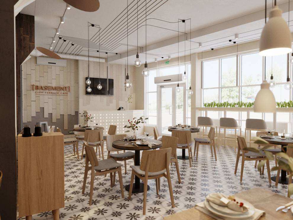 Дизайн-проект кафе «Basement»