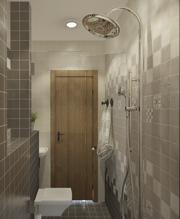 "Бесконечное лето". Квартира 88,9кв.м ЖК "Александровский"Санузел