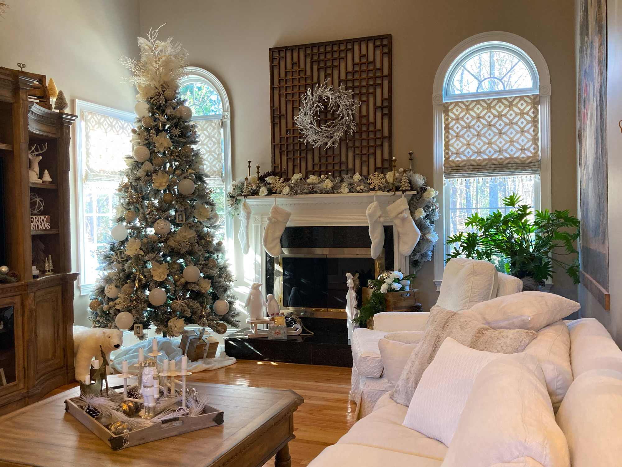 Transitional Drapes and Holiday Fun