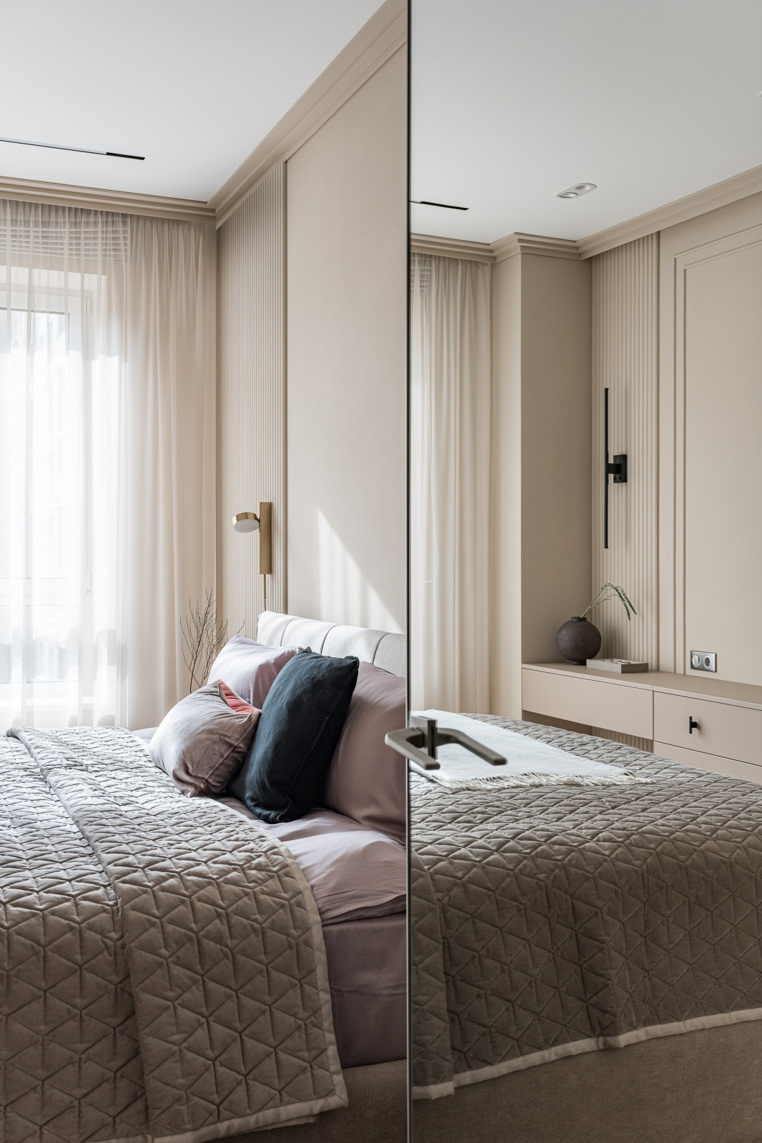 Фото спальни из реализованного проекта