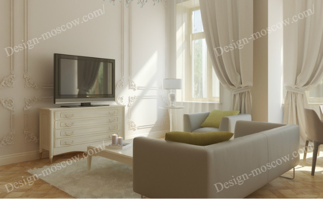 Бежевый интерьер