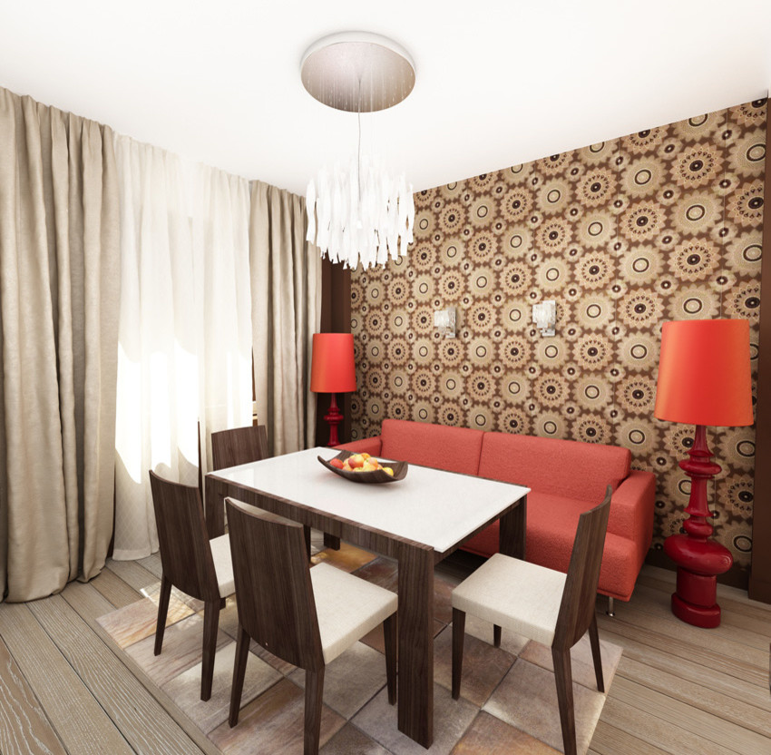 Интерьеры городской квартиры "Принт-модерн"