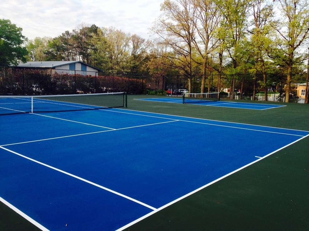 Carriage Hill New Tennis and Pickleball Court Richmond by The Boyd