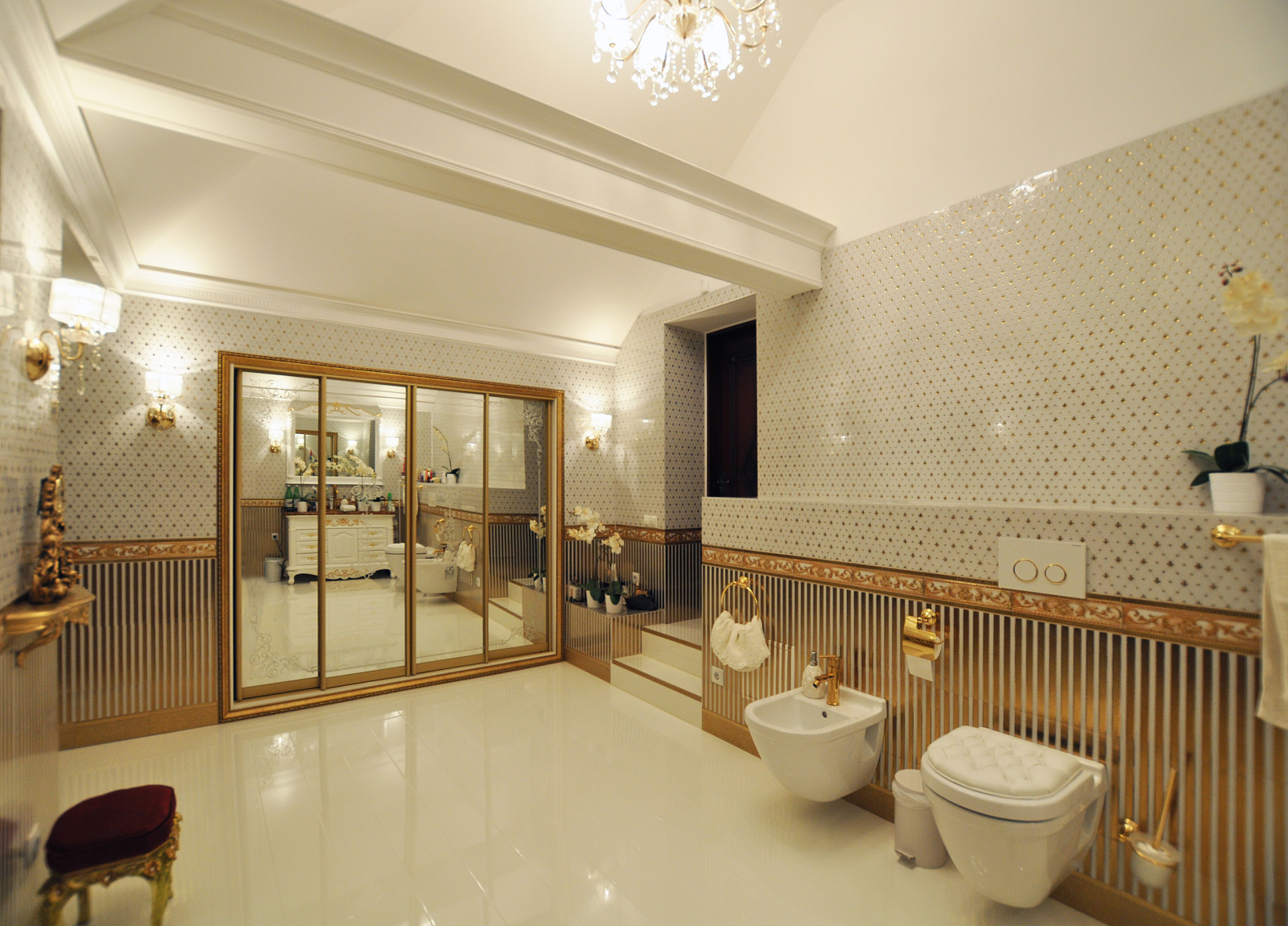 Реализация интерьера коттеджа 250м2 в Тюменской обл., город Тобольск.