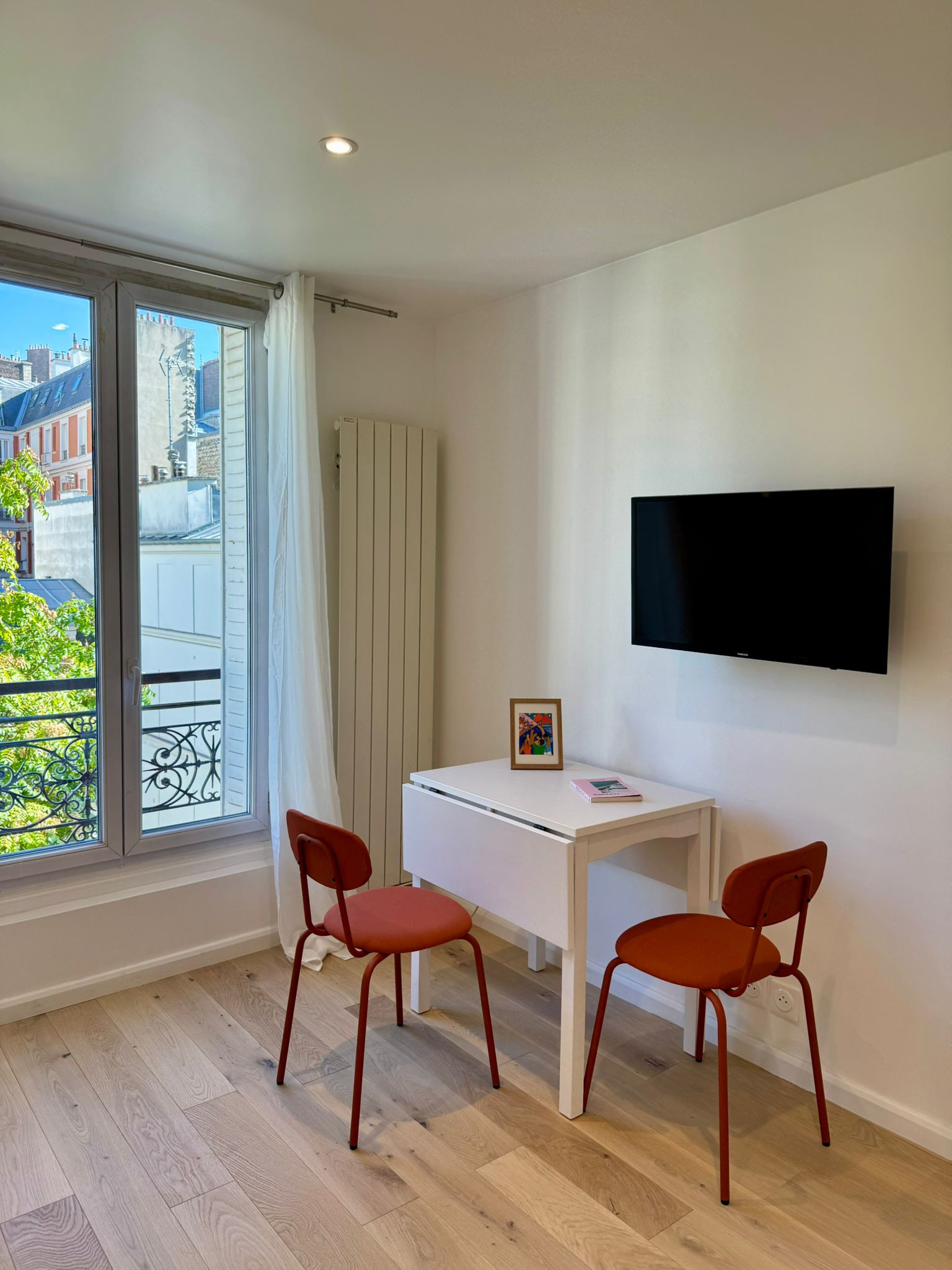 Projet Ternes, rénovation d'un studio de 17m2