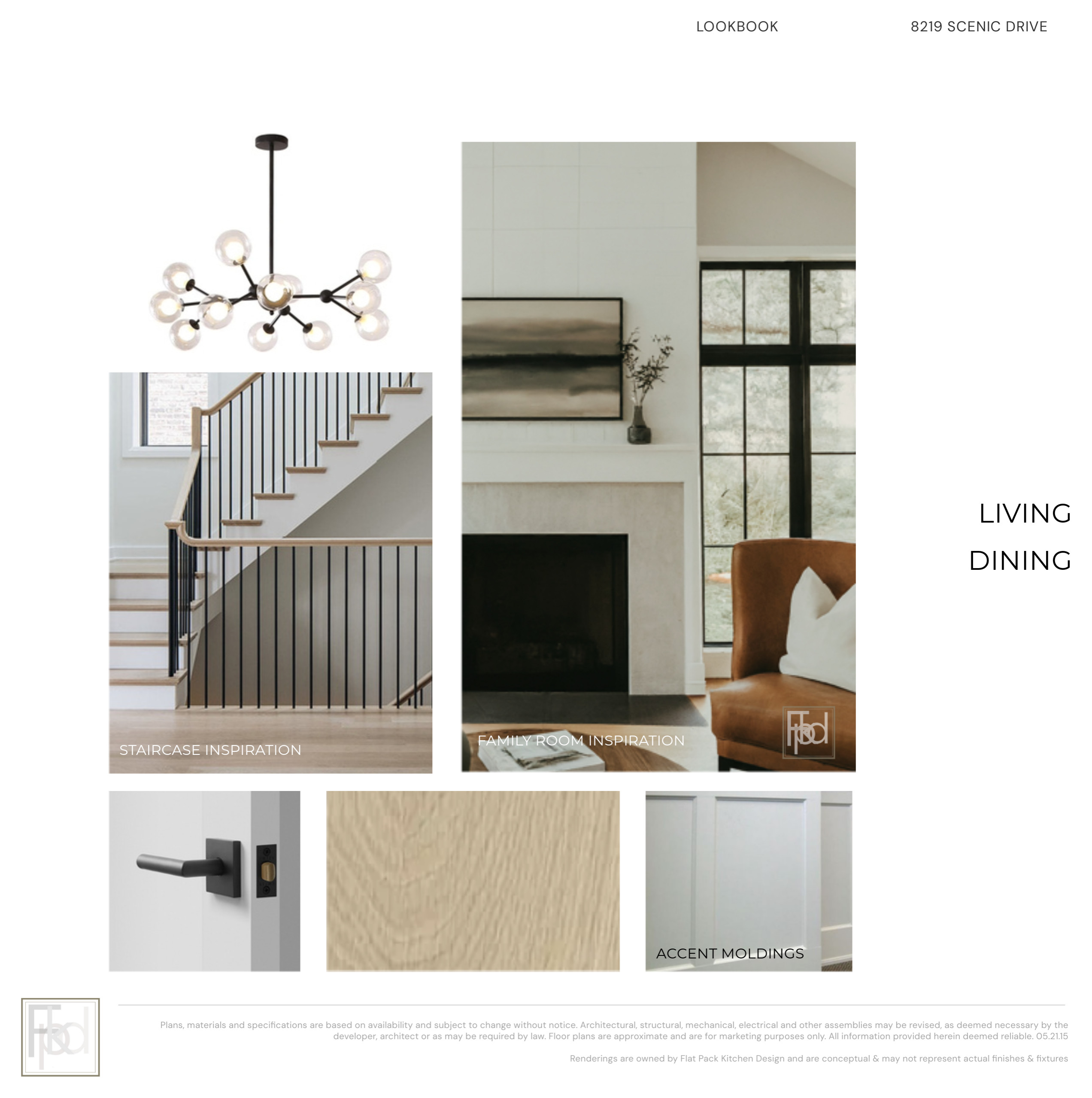 Look Book | Rendering | Living + Dining