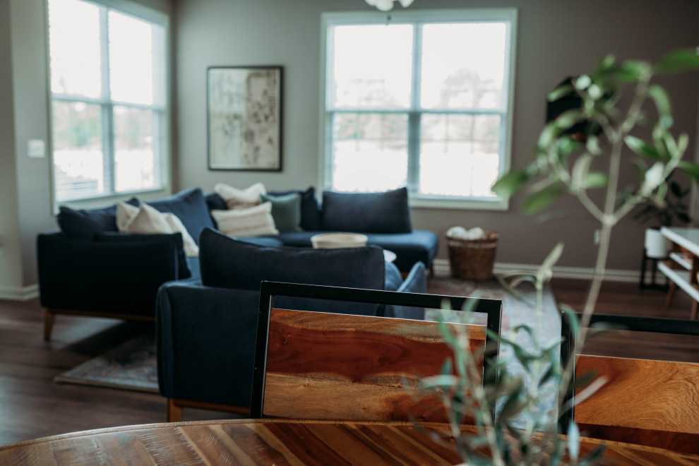 Whitestown Kitchen + Living Room