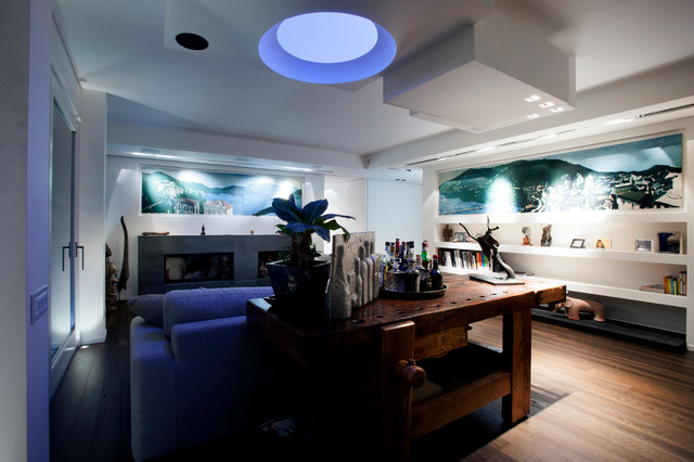 attico a Como trendy-dagligstue