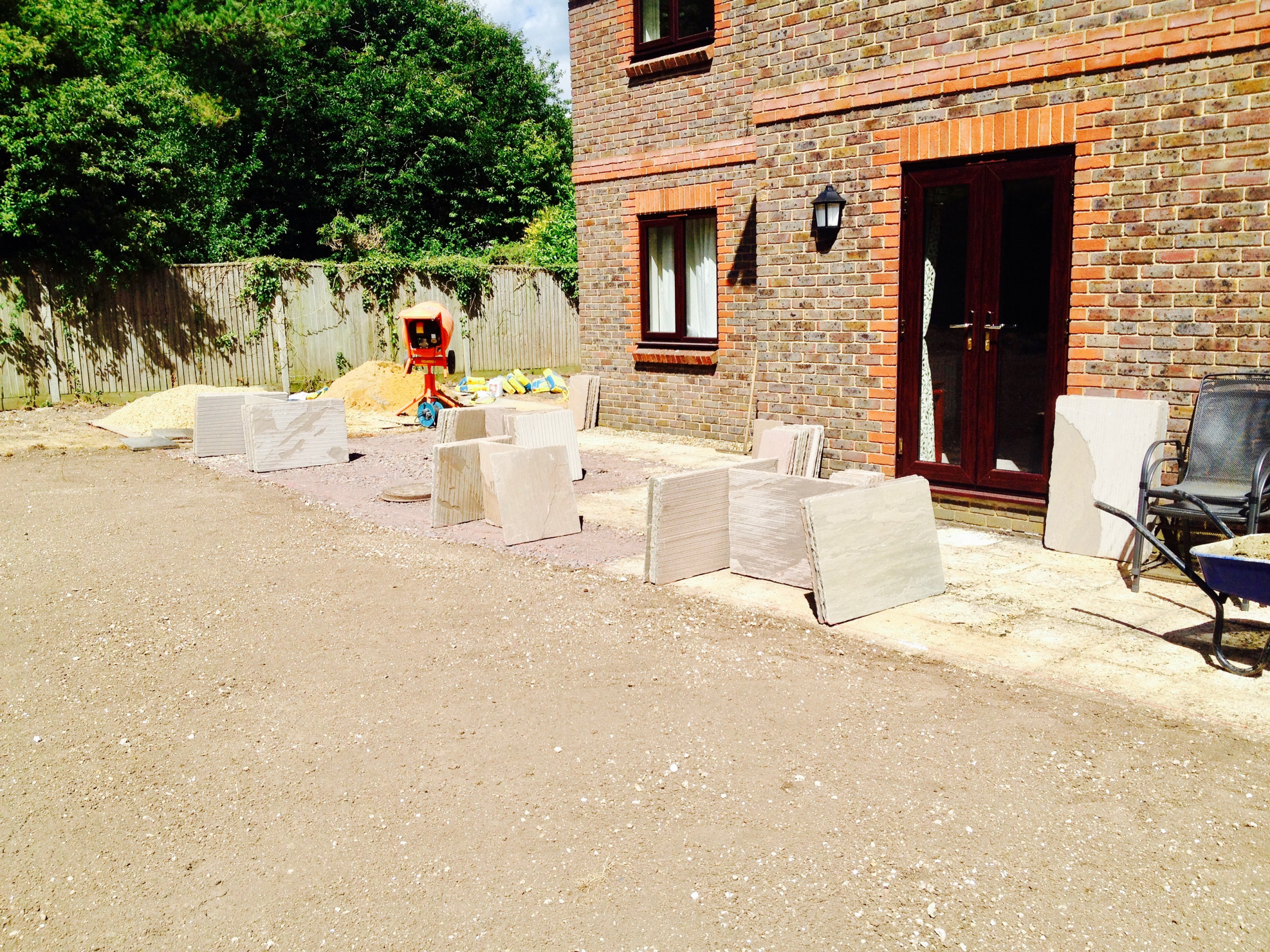 Contemporary Hard Landscape Project