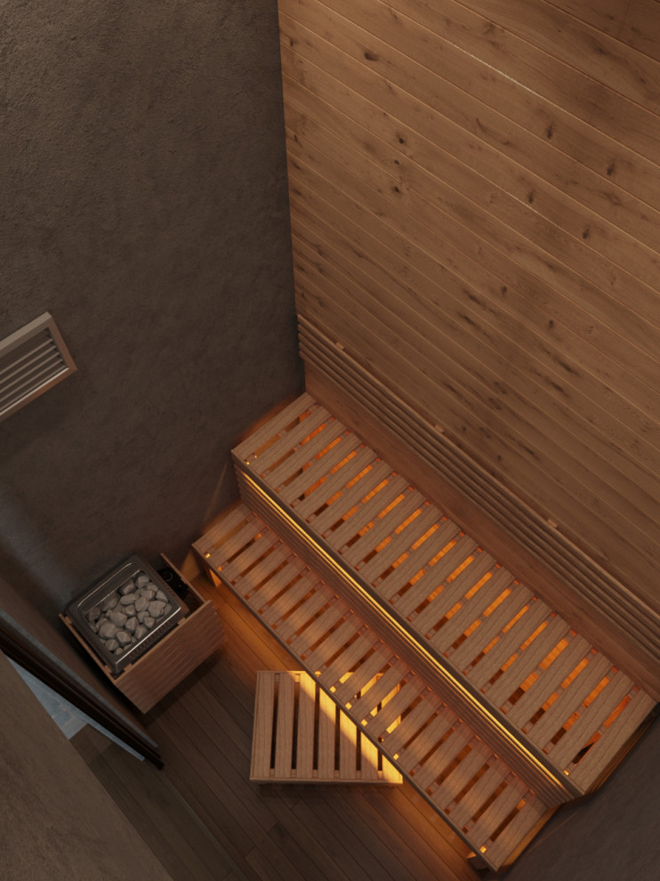 Современный лофт с нотками терракота