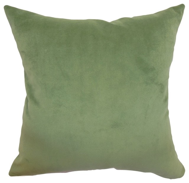 Generys Plain Pillow Forest Contemporary Decorative Pillows