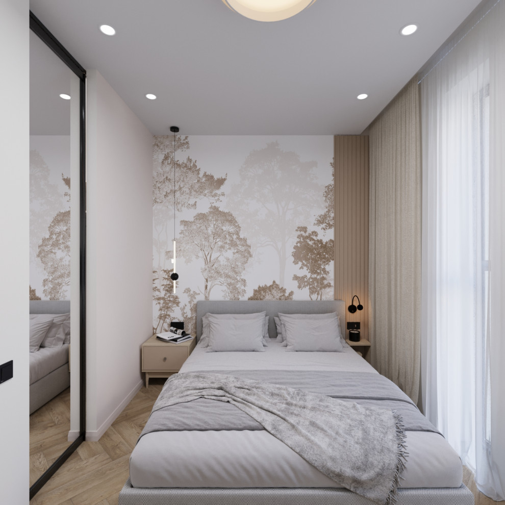 Квартира. Москва. Ореховый бульвар. Эскизы + рабочие фото с реализации проекта