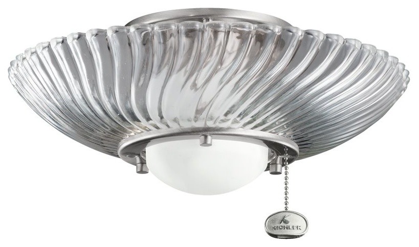 Kichler Lighting Decor Swirl Ceiling Fan Light Kit X-SSB311083