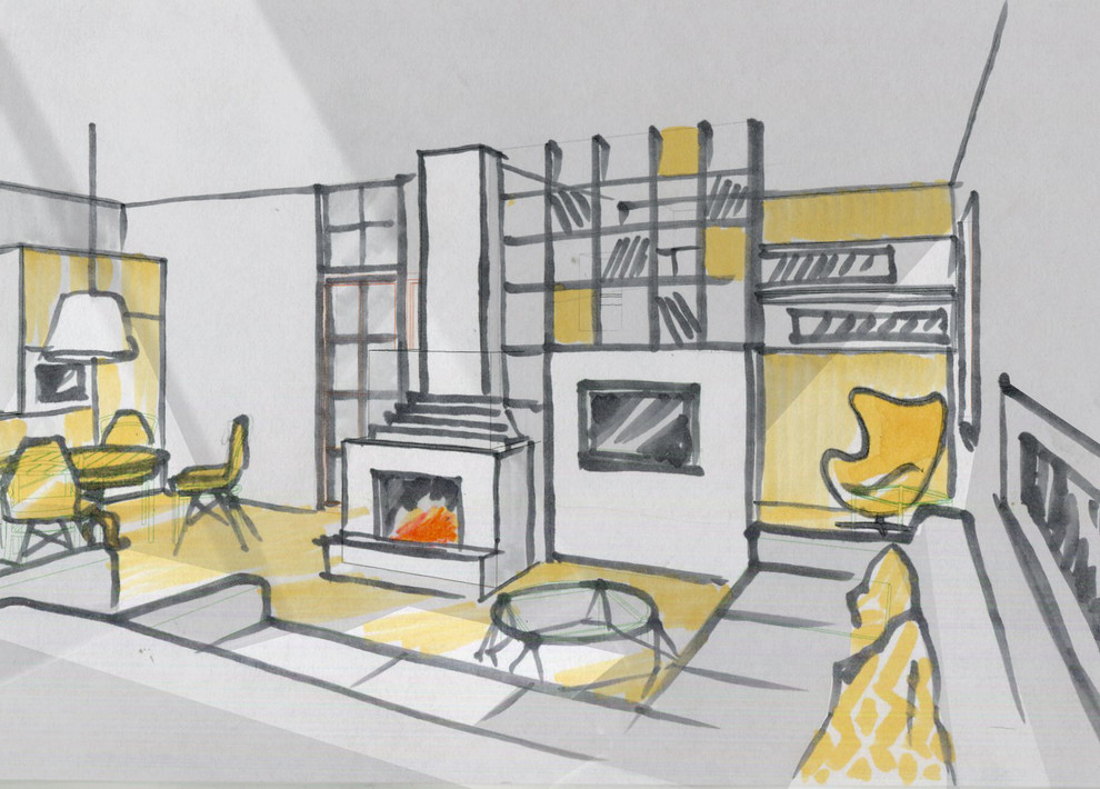 Загородный дом  (бюджетный вариант реализации)