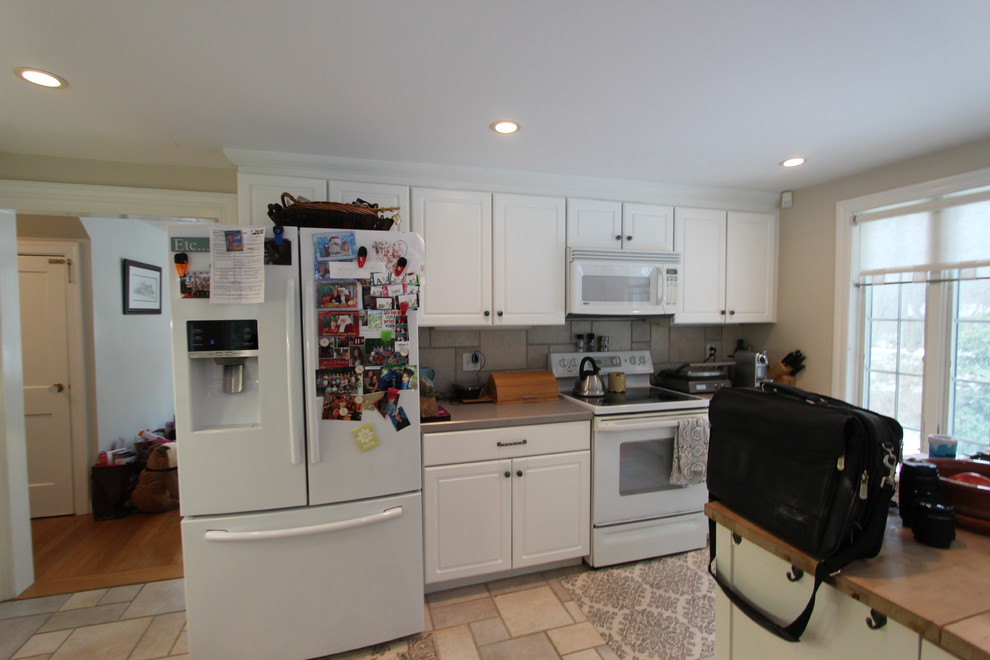 Cool Toned Kitchen and Bath- Project 4195