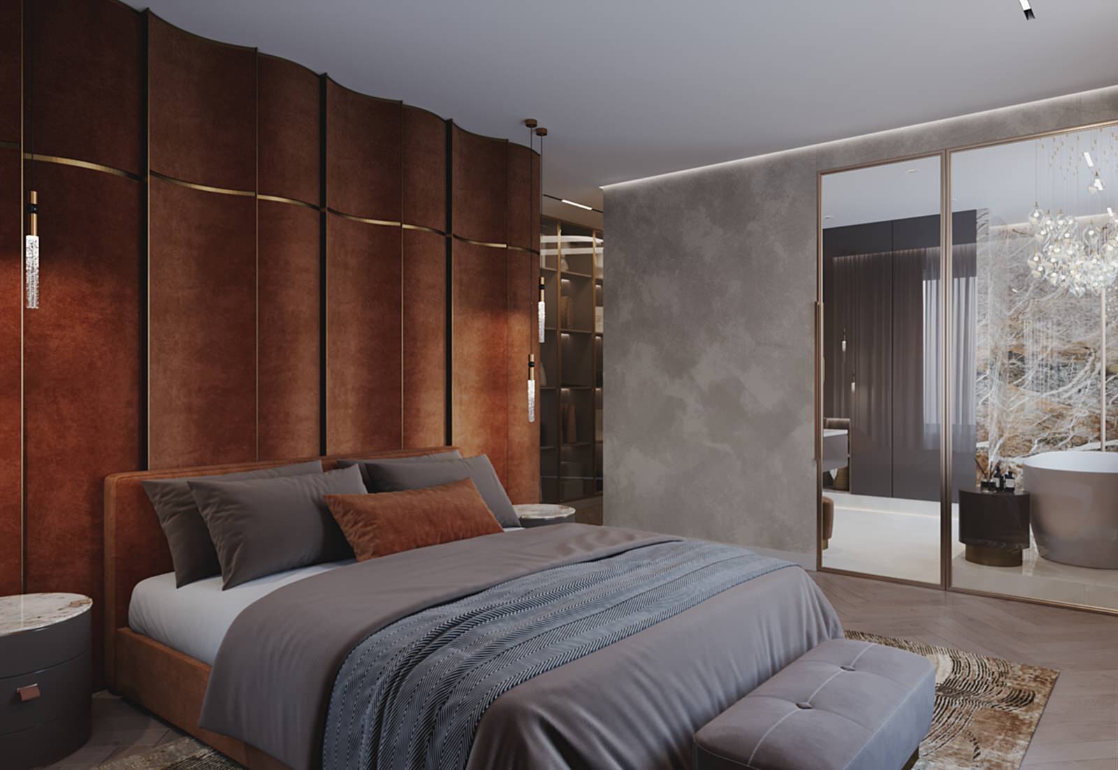 Дизайн проект апартаментов Аура