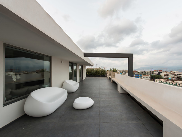 UGO | Attico Stretto di Messina contemporary-terrace