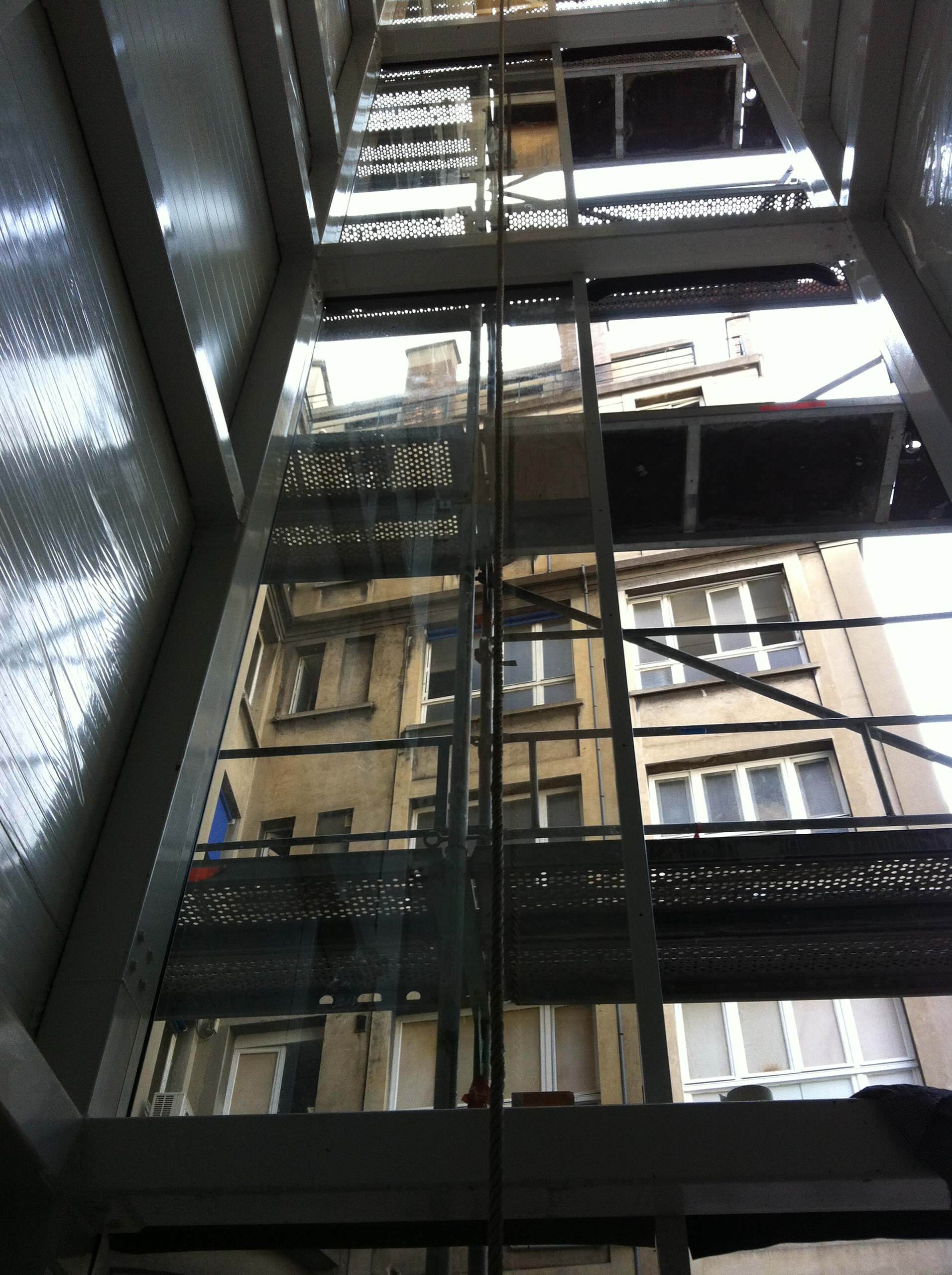 Projet création d'ascenseur