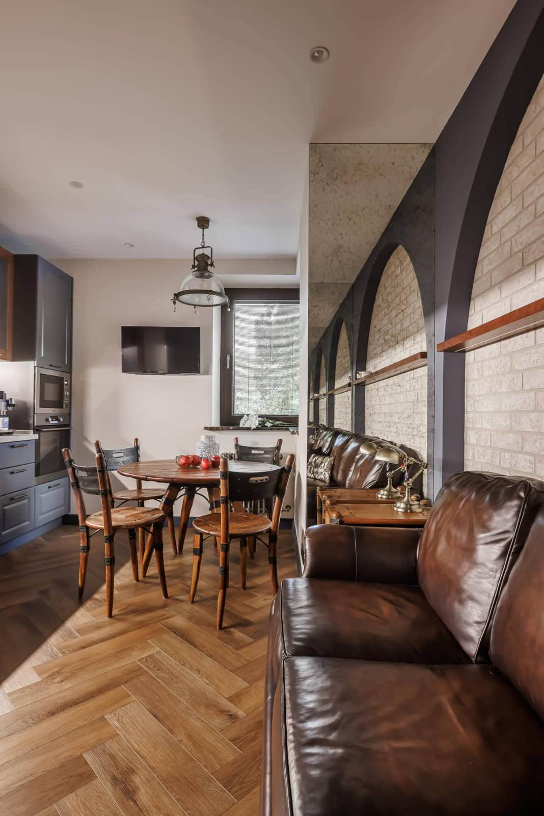 Дизайн и ремонт квартиры в КП «Новогорск» — Единство противоположностей