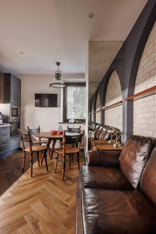 Дизайн и ремонт квартиры в КП «Новогорск» — Единство противоположностей