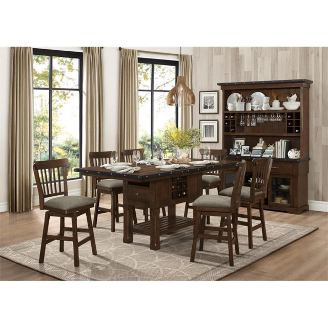 Buy Lexicon Stayner Dining Bench, Brown Online Nigeria | Ubuy