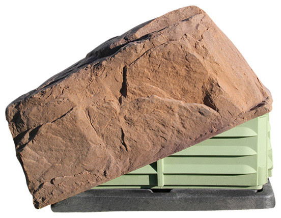 Artificial Rock Enclosure, Model 117, Autumn Bluff