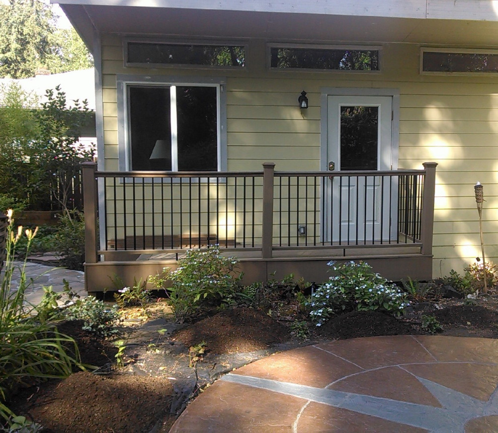 Deck Build With Railing