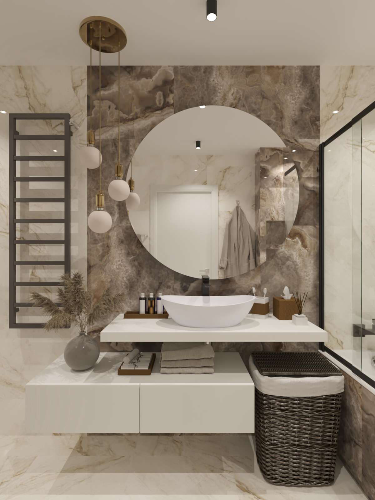 Дизайн проект интерьера квартиры г.Людиново