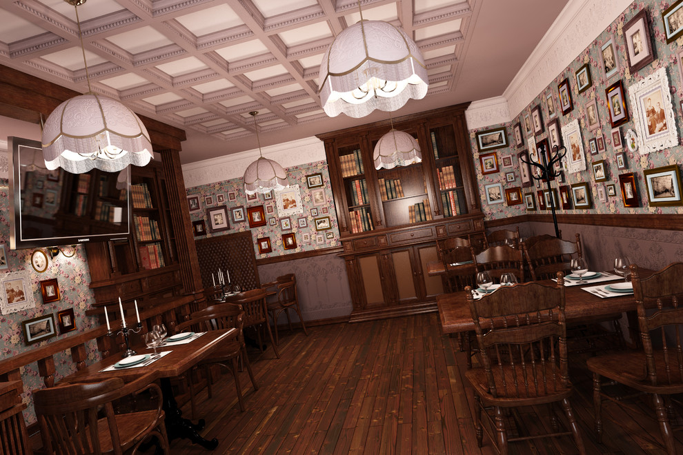 Визуализации интерьеров паб "Пивная Библиотека" г.Волгоград