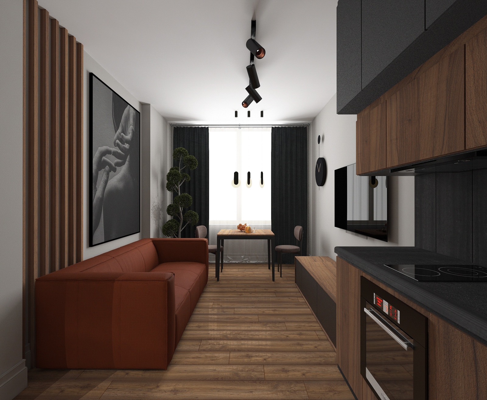 Дизайн-проект квартиры  / ЖК Эдисон г. Уфа