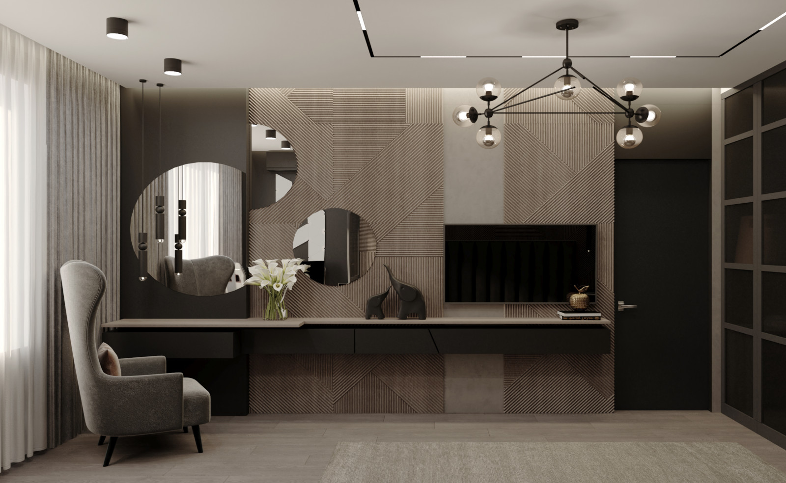 Современная квартира | 100кв.м. |