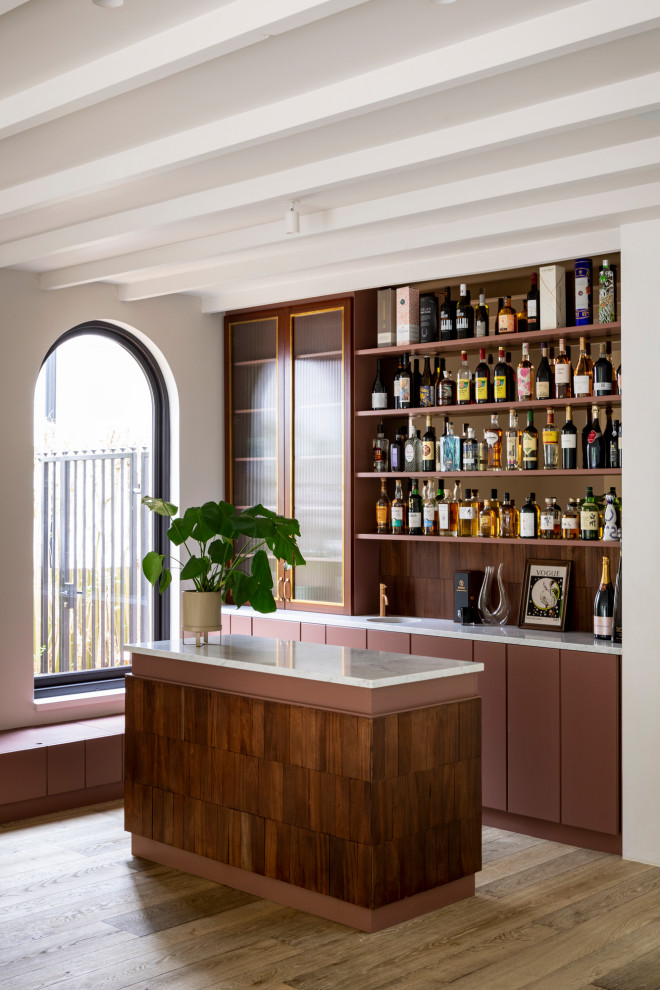 Lanchester Road Contemporary Home Bar London by STUDIO TASHIMA