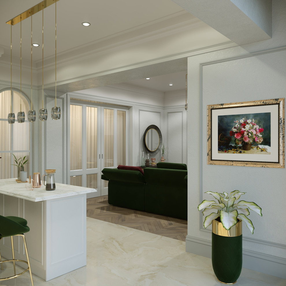 Гостиная кухня