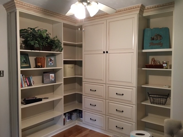 Custom Painted Home Office